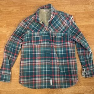 Toad & Co Plaid Flannel Shirt Women's Medium
Jacquette Overshirt Shacket